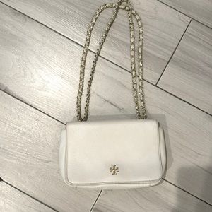 Tory Burch white purse